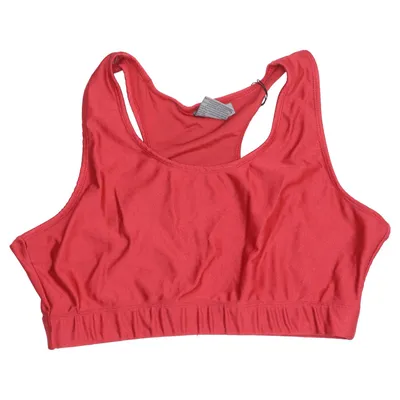 Brassière (Rouge) de Athletic Sport Élasthane, Polyamide