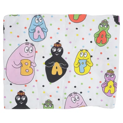 Örngott (Vit, Flerfärgad) från Barbapapa