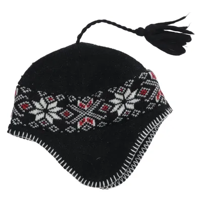 Trapper hat (Black, Multicolored) from Polar Dreams