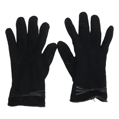 Gants (Noir) de Unmade Copenhagen Polyamide, Polyester, Laine