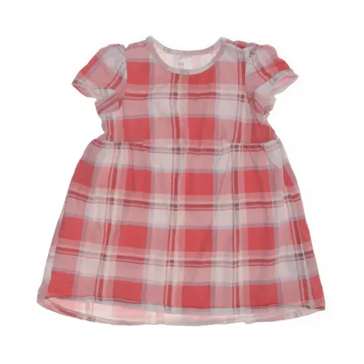 Klänning (Röd, Vit, Flerfärgad) från H&M Bomull, Elastan