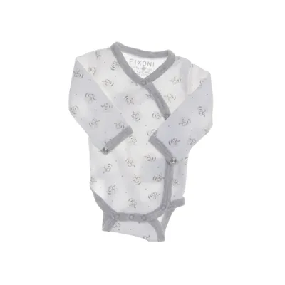 Body (Vit, Grå) från Fixoni Bomull