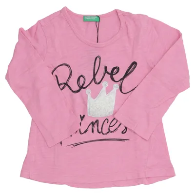 T-shirt à manches longues (Rose) de United Colors of Benetton