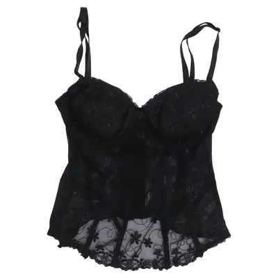 Bustier (Svart) från Ava Bomull, Elastan, Polyamid