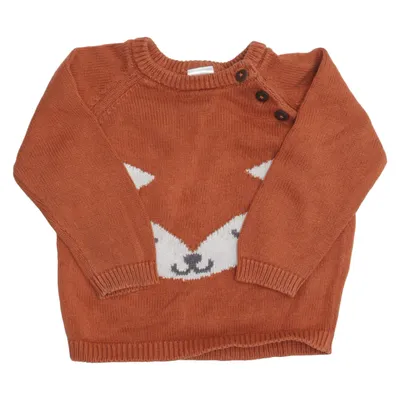 Sweater (Brown) from Pusblu Cotton