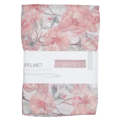Gardinkappa (Rose Garden) från Rusta Home Polyester