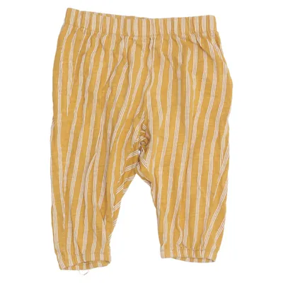 Pants (Yellow, White) from Lindex Baby