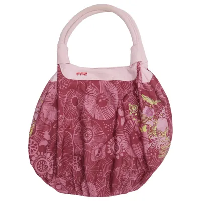 Canvas bag (Pink, Red, Multicolored) from Fitz