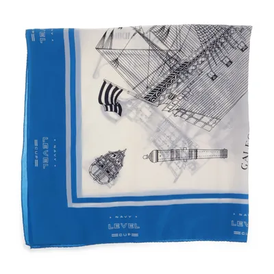 Näsduk (Blå, Vit) från Level