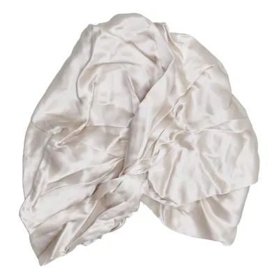 Bonnet de nuit (Beige) de Silksilky Soie