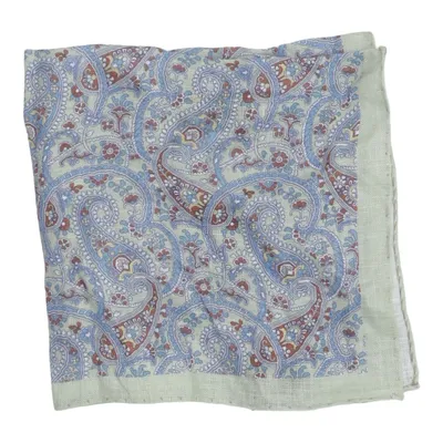 Handkerchief (Blue, Green, Multicolored) from A.Christensen Linen