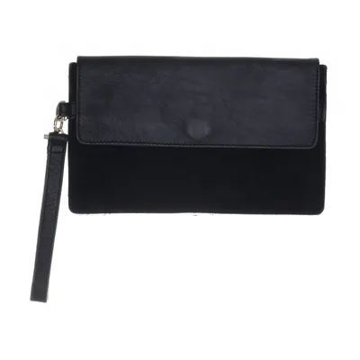 Aftonväska (Svart) från Kiomi Bomull, Skinn