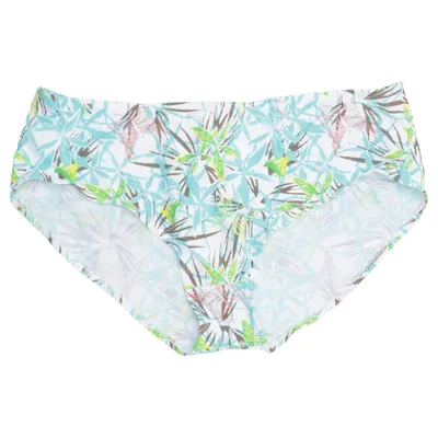 Bas de bikini (Blanc, Multicolore) de C Stuf Élasthane, Polyamide