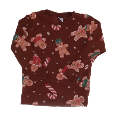 Long sleeve T-shirt (Brown, Multicolored) from Lindex Kids Cotton
