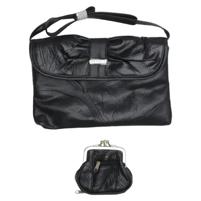Sac à bandoulière (Noir) de Stefano Cuir