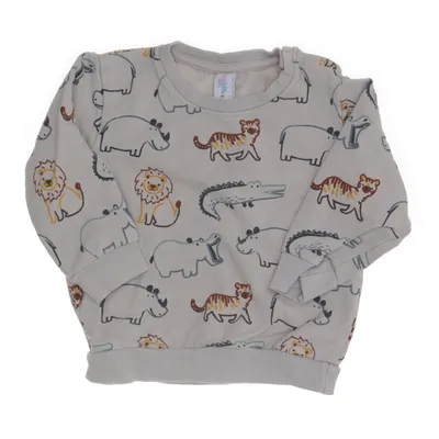 Collegetröja (Beige, Flerfärgad) från Topomini Bomull, Elastan