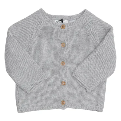 Cardigan (Grå) fra Mango Akryl, Bomuld