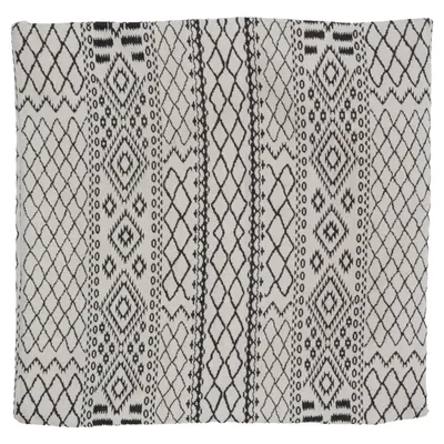 Cushion cover (Beige, Black, Multicolored) from Rusta Home Cotton, Polyester