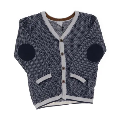 Kofta (Blå, Vit) från H&M Bomull