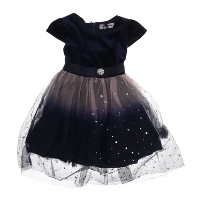 Aftonklänning (Blå, Beige, Flerfärgad) från Pretty Baby Polyester