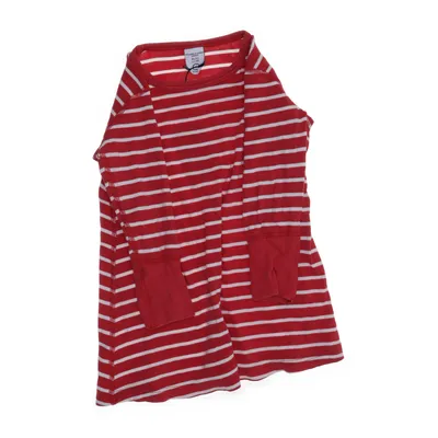 Dress (Red, White) from Polarn O. Pyret Organic cotton