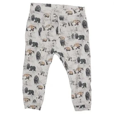 Pyjamahose (Beige, Mehrfarbig) von Name It Elasthan, Modal, Bio-Baumwolle