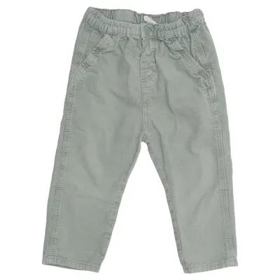 Pantalon en velours (Vert) de H&M Coton