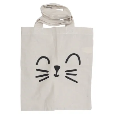 Canvas bag (Beige, Black) from NewHome Acrylic, Cotton, Polyamide, Polyester, Viscose