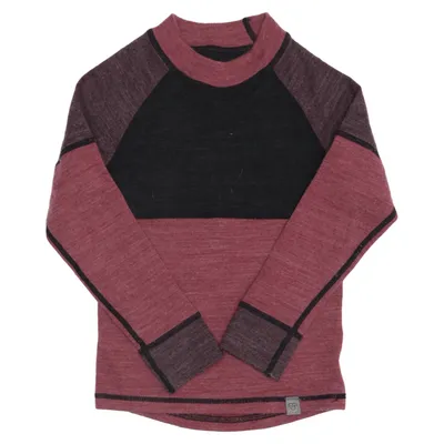 Ondershirt (Rood, Zwart) van Ullmax Merinowol, Polyamide, Polyester