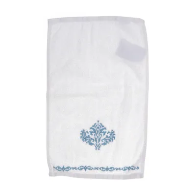 Towel (White, Blue) from Zara Home