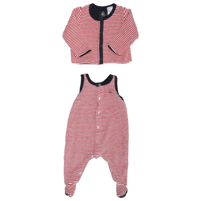 Ensemble (Rouge, Blanc) de Petit Bateau