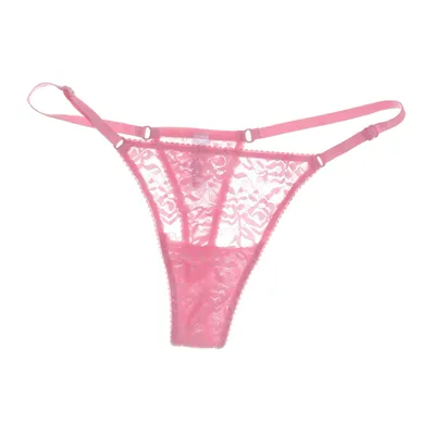 Panties (Pink) from Lace Laboratory Elastane, Polyamide