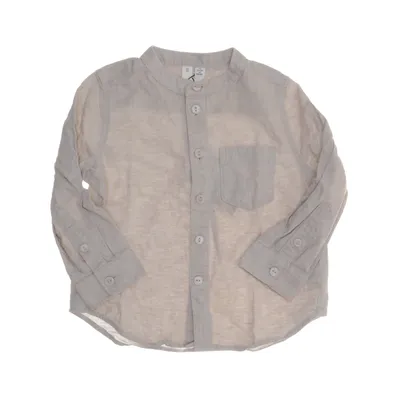 Shirt (Beige) from Arket Cotton, Linen