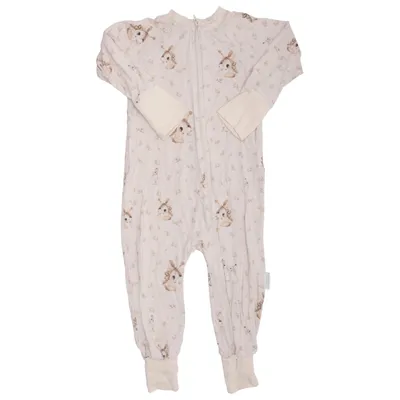 Sparkdräkt (Beige, Flerfärgad) från Geggamoja x Mrs Mighetto Bambu, Elastan, Ekologisk bomull