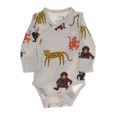 Body (Beige, Flerfärgad) från Lindex Baby Bomull, Elastan