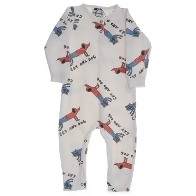 Rompers (White, Multicolored) from Bobo Choses Organic cotton