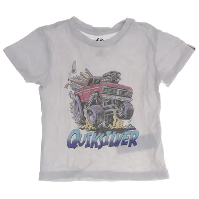 T-shirt (Wit, Meerkleurig) van Quiksilver Katoen