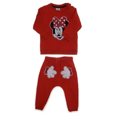 Set (Röd) från Mickey Mouse Bomull, Elastan