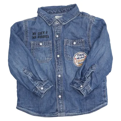 Denim shirt (Blue) from Zara Baby