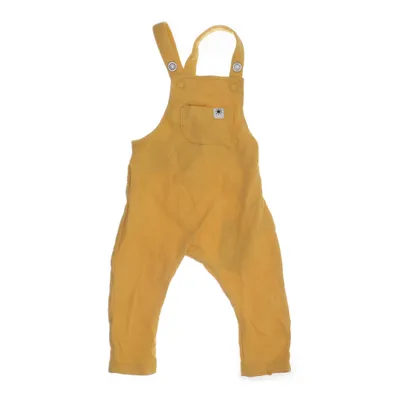 Tuinbroek (Geel) van Lindex Baby Katoen
