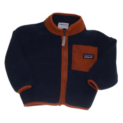 Fleecejacka (Blå, Orange) från Patagonia Kids Återvunnen polyester