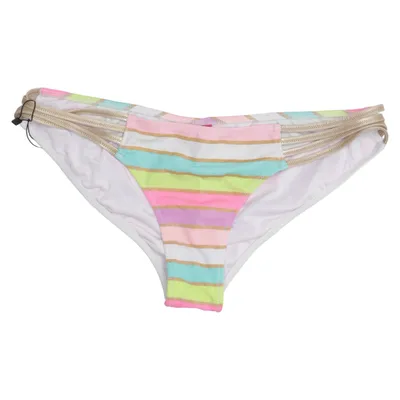 Bikini bottom (Pink, Multicolored) from Victoria's Secret Elastane, Polyamide