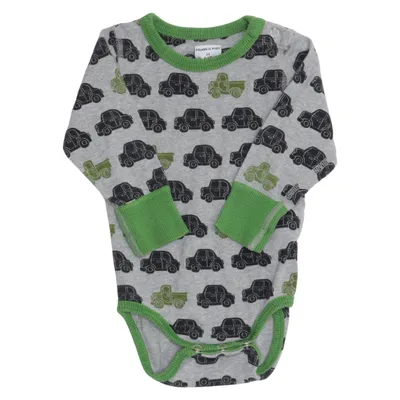 Body (Gray, Green, Black) from Polarn O. Pyret Cotton