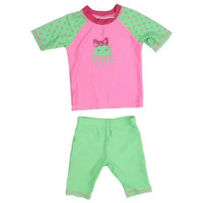 UV-kläder (Rosa, Grön) från Alive Elastan, Polyester