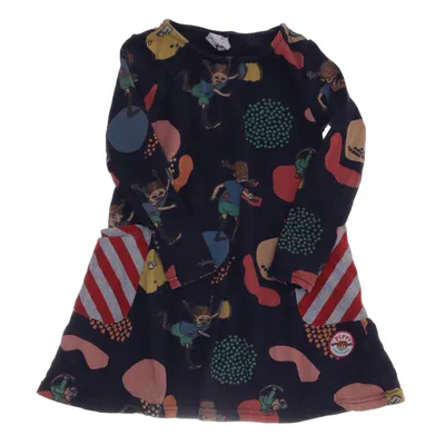 Klänning (Blå, Flerfärgad) från Pippi Långstrump