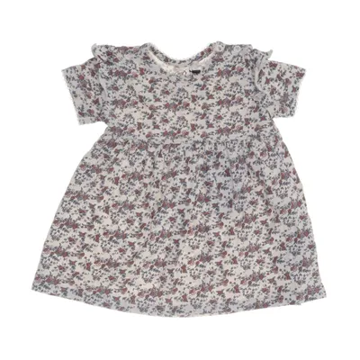 Klänning (Beige, Flerfärgad) från Petit Bomull, Elastan, Modal