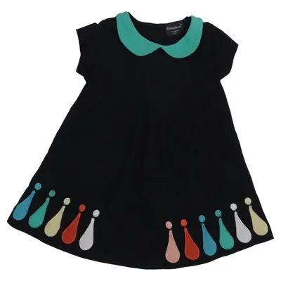 Dress (Blue, Multicolored) from Littlephant at Lindex Organic cotton