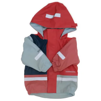 Regnjacka (Röd, Blå, Flerfärgad) från Didriksons Polyester, Polyuretan