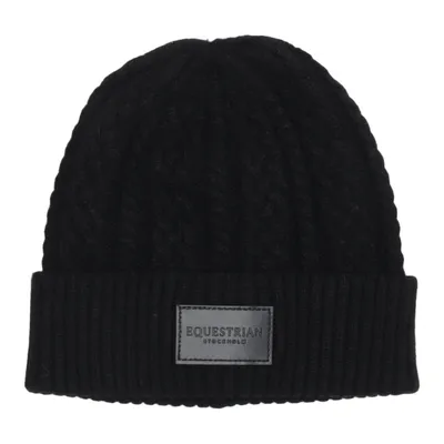 Beanie (Black) from Equestrian Stockholm Polyamide, Polyester, Viscose