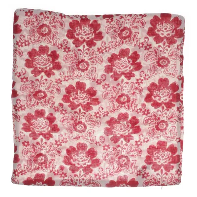 Cushion cover (Beige, Red) from Indiska Cotton, Linen